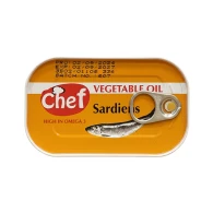 سردين شيف 100 غم 1*50 بالزيت