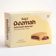 ديمه سوفتي رول بالتمر 21 غم *8 باكيت *30 حبه