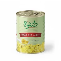 ذرة علب صفوة 135 غرام مع ملعقة  | 24 علبة
