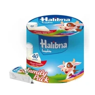 جبنة مثلثات حليبنا 40 قطعة |8 علبة