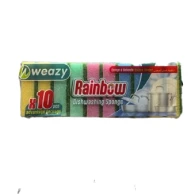 اسفنج جلي ملون ويزي 10 حبات 1*24 قطعه