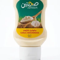 مايونيز صحتين صوص بالثوم 300 غم 1*12 علبه اصلي