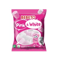 مارشميلو ابيض وزهري 30 غم  | 12 حبة