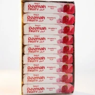 ديمه دربس فروتي مشكل 32غم1*12 باكيت*24*100فلس