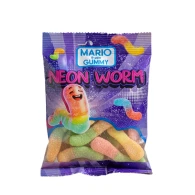 جوم ماريو دودة نيون 40غم | 24 حبة