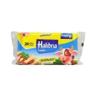 جبنة حليبنا شرائح ساندويش 24 قطعه  (1*3 عرض ) | 6 علبة